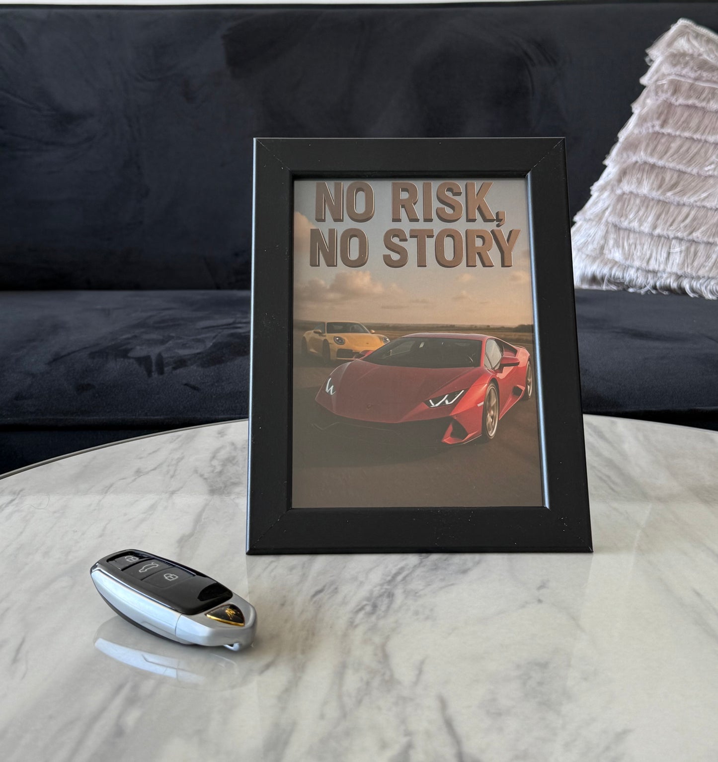 NO RISK, NO STORY