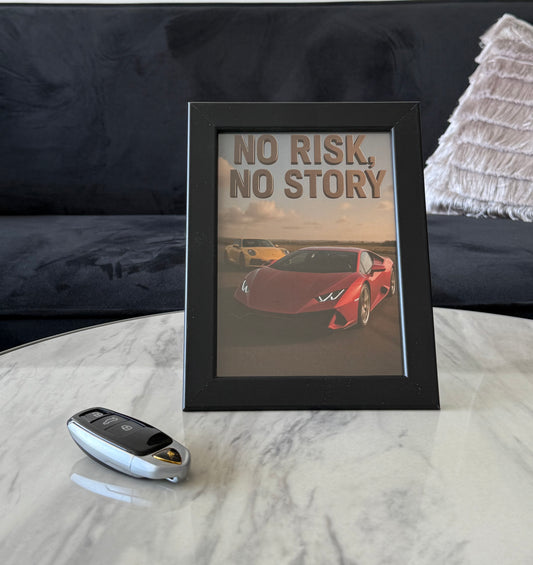 NO RISK, NO STORY
