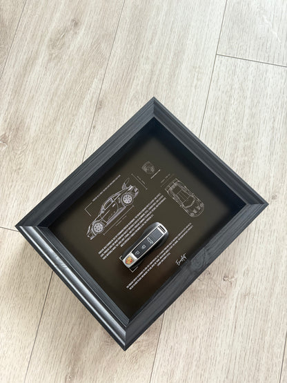 911 GT3 RS Blueprint & Key Frame