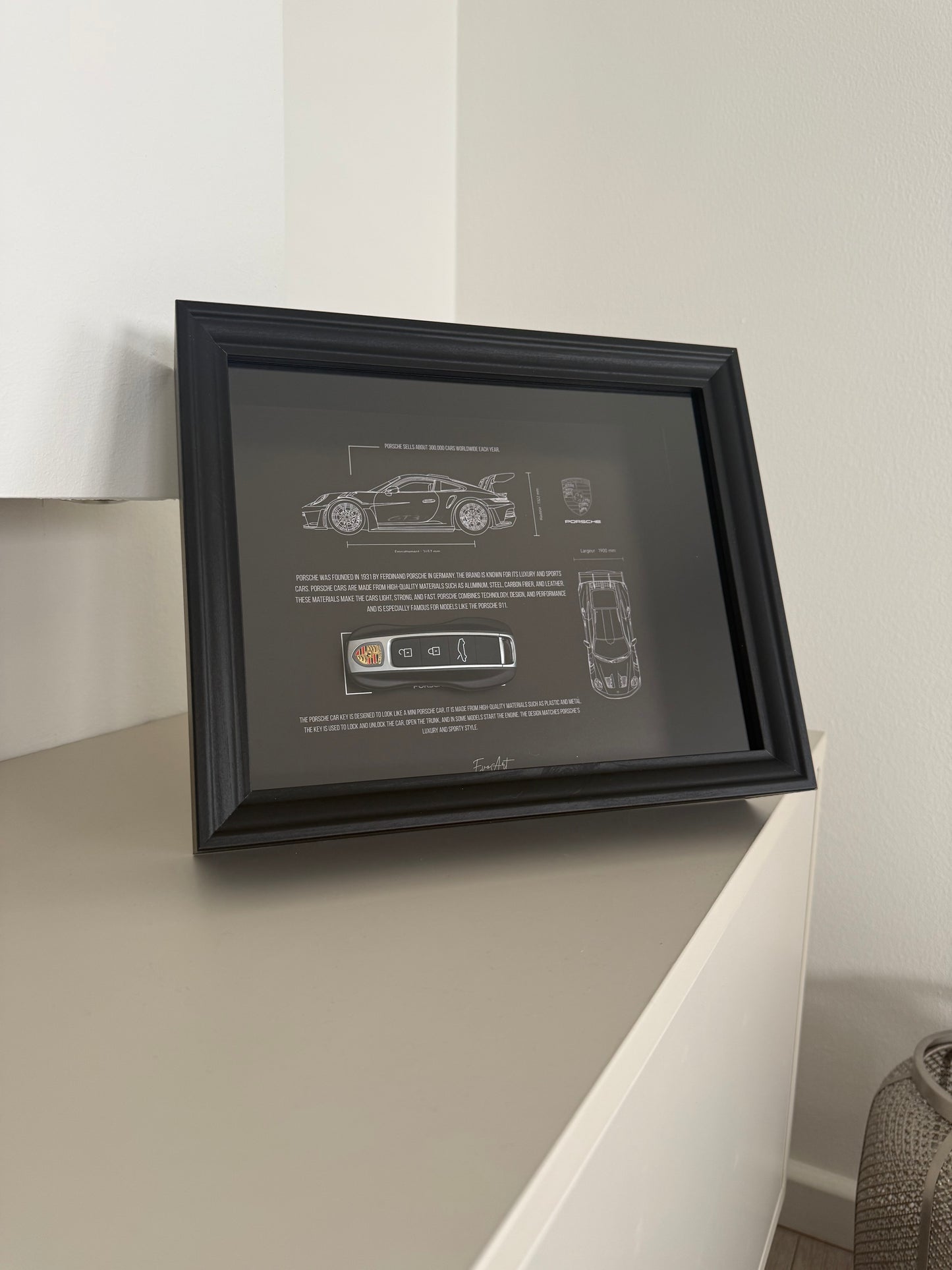 911 GT3 RS Blueprint & Key Frame